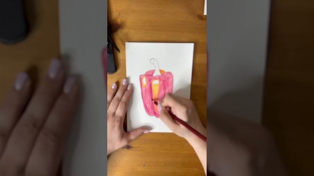 Рисуем цветными карандашами #sketch #рисунок #история смотреть онлайн