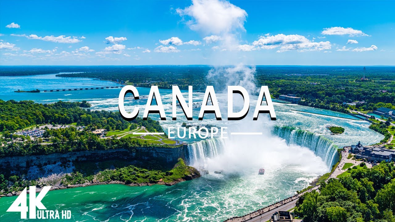 Канада - Расслабляющая музыка и красивые виды Full HD смотреть онлайн
