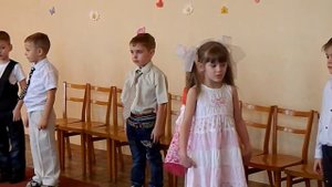 Утренник 8 марта  начало, старшая группа