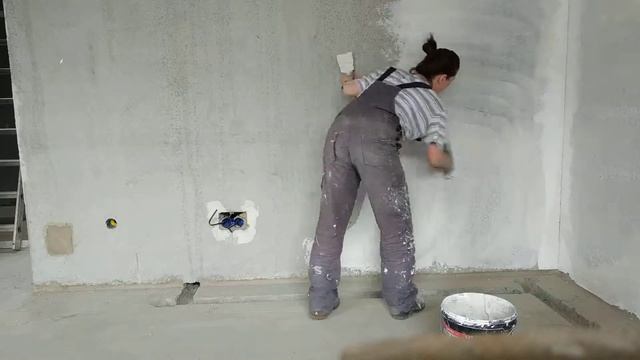 Шпатлёвка стен смотреть онлайн