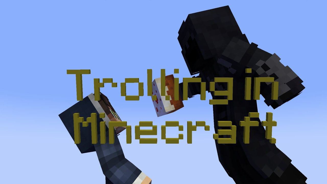 Троллинг друга в Minecraft #1