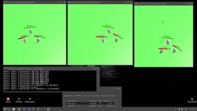 Unity Multiplayer with Node.js & Socket.io смотреть онлайн