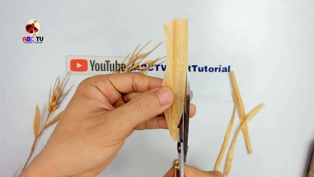 ABC TV | How To Make A Wheat Branch Paper #1 (Slowly) - Craft Tutorial смотреть онлайн