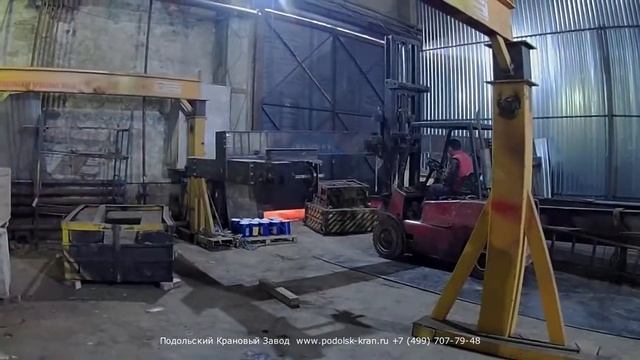 Изготовление мостового крана с ручным приводом 5тн. смотреть онлайн