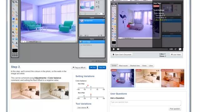 Community Enhanced Tutorials: Improving Tutorials with Multiple Demonstrations