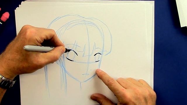 How to Draw an Anime Girl for Beginners смотреть онлайн