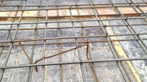 Заливка монолитного армированного перекрытия!