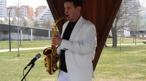 фееричное выступление саксофониста Марка  #саксофон #парк_в_объективе #музыкадлядуши #music #park