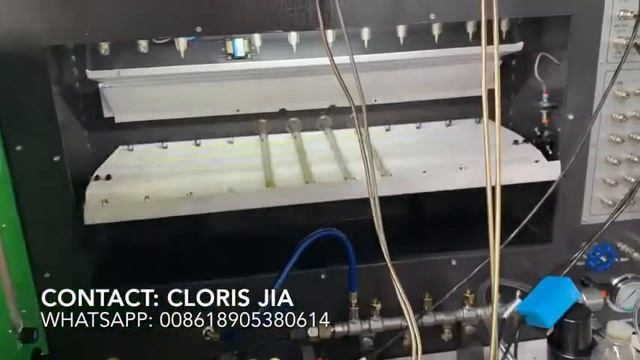 Multi-functional diesel fuel common rail test bench - BOSCH VP44 pump testing смотреть онлайн