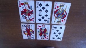 СОБЫТИЯ ПРИ ПОРОГЕ. ГАДАНИЕ  НА ИГРАЛЬНЫХ КАРТАХ.