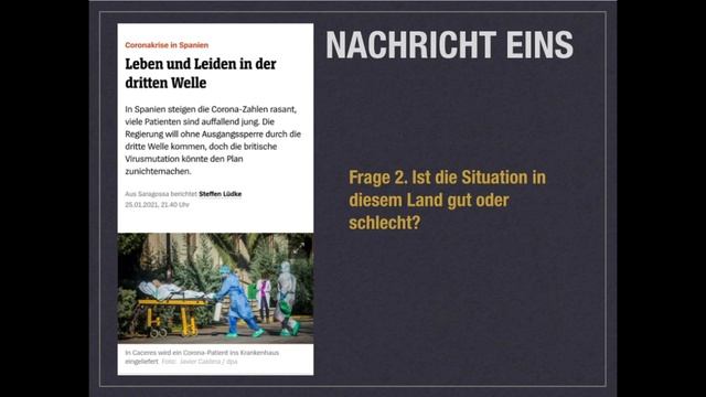 Nachrichten auf Deutsch 1/ Niveau A смотреть онлайн