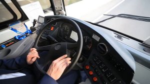 Автобусы "volgabus" на маршрутах в Сочи