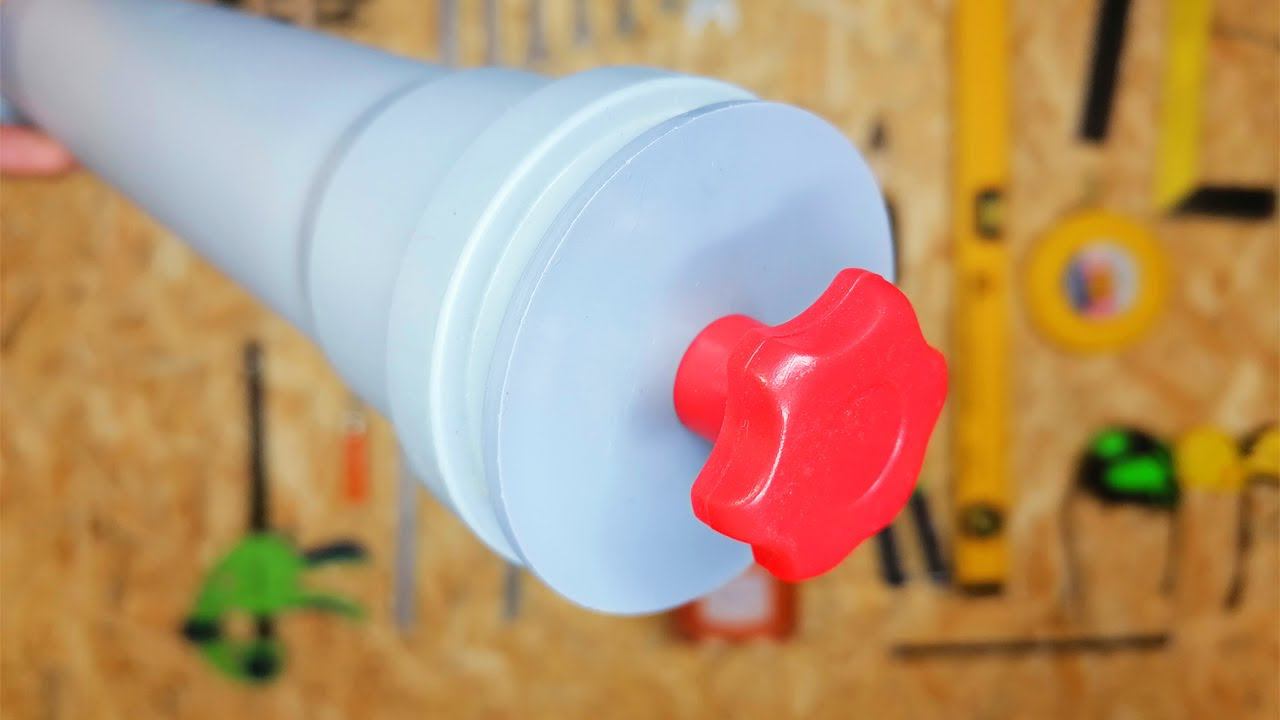 Такое не купить в магазине! Полезная самоделка для мастерской из пластиковой трубы