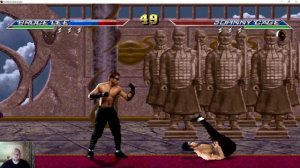 Mortal Kombat New Era (2021) Bruce Lee vs Johnny Cage