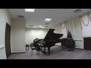 И.С.Бах. Трёхголосная фуга Соль мажор