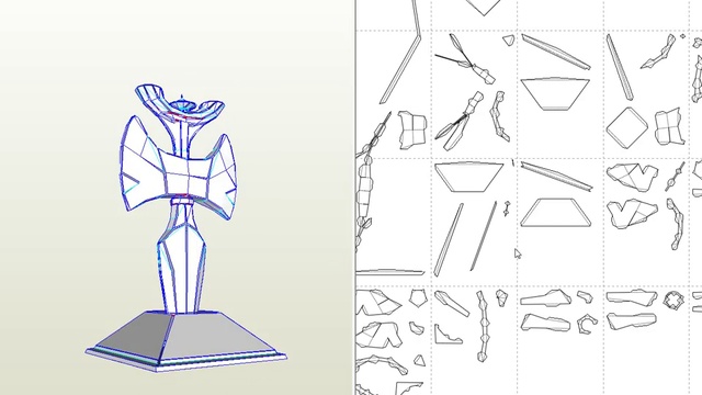 Хищник схема. Развертка шлема самурая из бумаги. Маска хищника Pepakura. Пепакура модели из стеклопластика. Pepakura развертки моделей.
