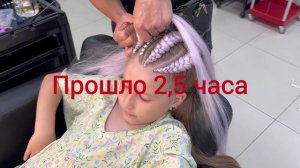 Liza#бреды#дреды#косы#модные прически для девочек