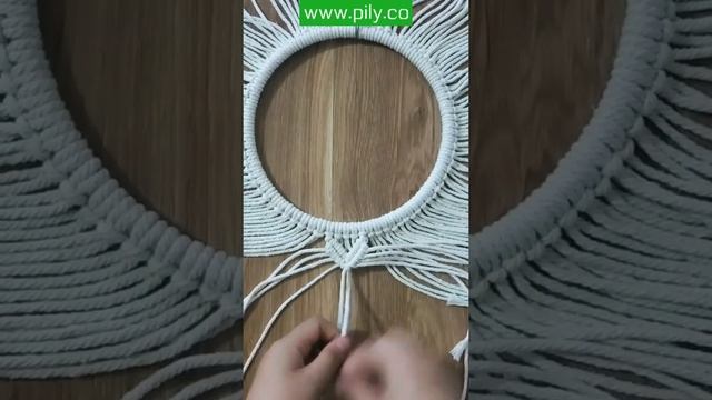 how to make a circular macrame wall hanging смотреть онлайн