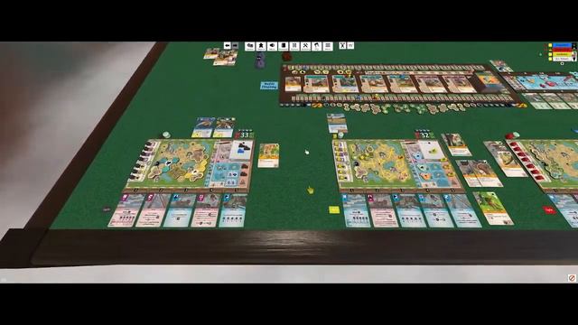 Ark Nova (First Play) - Tabletop Simulator смотреть онлайн