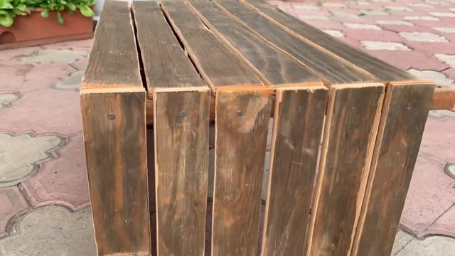 Деревянный ящик для цветов смотреть онлайн