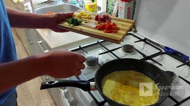 Как приготовить омлет, Турция. Такой омлет вы еще не пробовали.