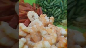 готовим креветки с устричным соусом ❤