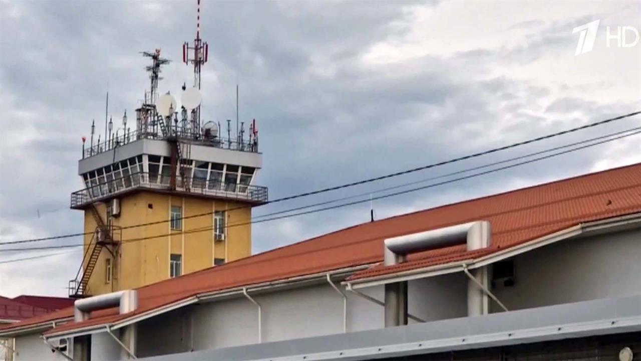В аэропорту Краснодара приняли технический рейс из Минеральных Вод