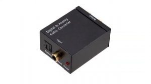 Преобразователь цифрового в аналоговый аудио Grwibeou, оптический оптоволоконный Toslink