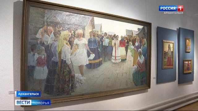 К 100-летию живописца Ивана Котова в Архангельске открылась выставка смотреть онлайн