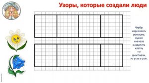 1 кл.ИЗО.16 урок. Узоры, которые создали люди