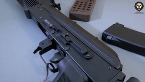 Страйкбольный автомат Cyma RK-74 CM040M (6 мм, телескопический приклад) видео обзор 4k