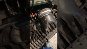 Трещины патрубка инетркуллера. Ремонт