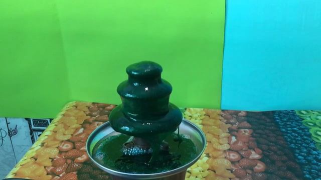 Шоколадный фонтан Эксперимент с шампунем.mp4 смотреть онлайн