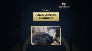 Hair Fall Treatment |  L'Oréal Aminexil Treatment | Menz Crown Premium Salon & Spa