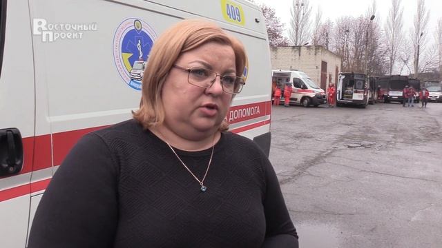 Пожар на станции скорой помощи в Краматорске смотреть онлайн