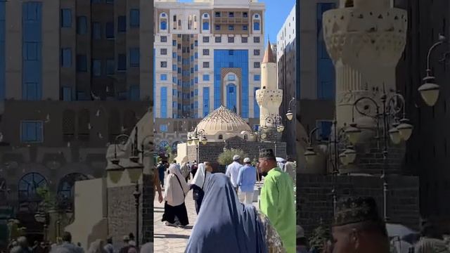 Masjid Ghamama - #madinah #sarmadshahidvlogs #shortsfeed ￼