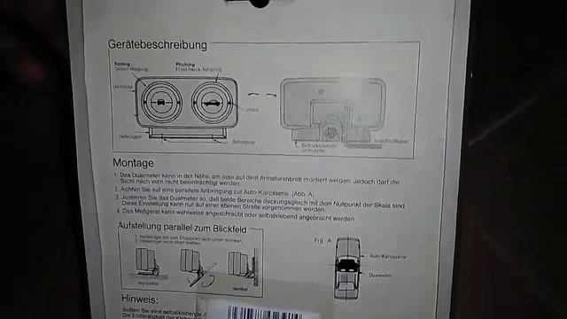 Кренометр AROSO 26120 Land Meter Rolling Pitching 12V смотреть онлайн