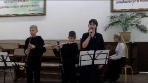 Христианские песни. Поговори со мною, Боже.