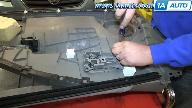 How to Replace Interior Door Handle 02-05 Nissan Altima смотреть онлайн