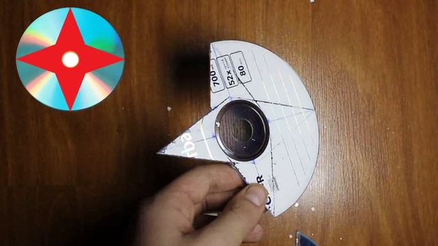 КАК СДЕЛАТЬ СЮРИКЕН ИЗ ДИСКА CD\DVD смотреть онлайн