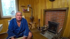 Баня из бруса с ГАЗОВЫМ ОТОПЛЕНИЕМ || Отзыв Игоря Александровича