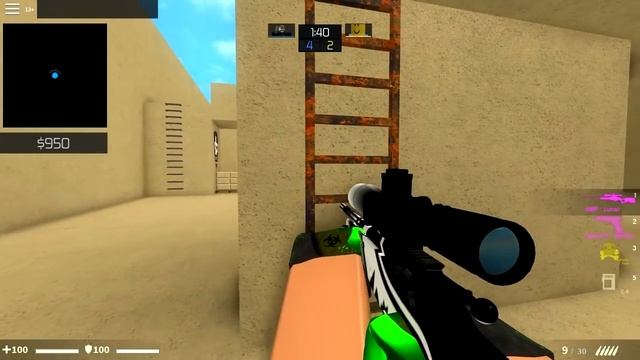 ROBLOX COUNTER BLOX 1V1 VS catu_s смотреть онлайн