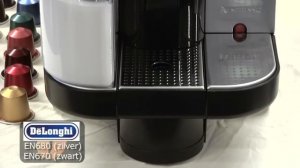 Delonghi EN680 Lattissima nespresso machine. Video demo