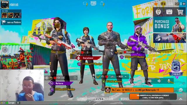 Играем ЛОББИ с Друзьями | карта ИНВЕНТАРЬ | PUBG MOBILE | ultiPANTERA