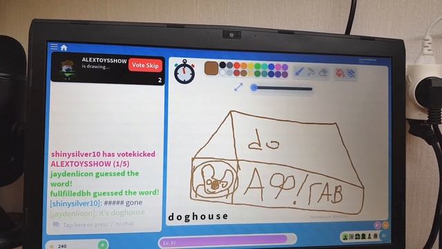 Роблокс Нарисуй Это и Угадай Слово! Roblox Draw It! смотреть онлайн