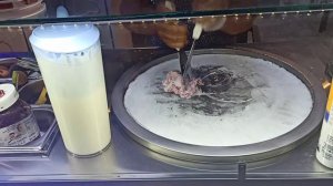 Pan ice cream Antalya Roll Ice Cream Ice Cream in Turkey Cream Roll How to Make Thai Ice Cream?