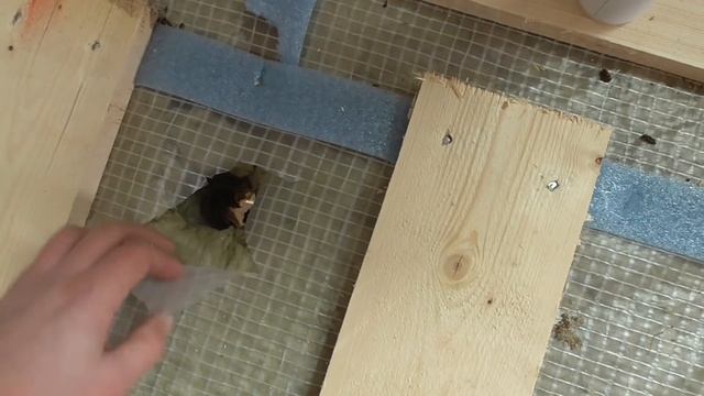 Монтаж фанеры на лаги. Дом 6х9. СНТ Радуга. День 28. смотреть онлайн