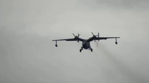 DSCN3919(600)июль 2017,Бе-12 ,заход на посадку.