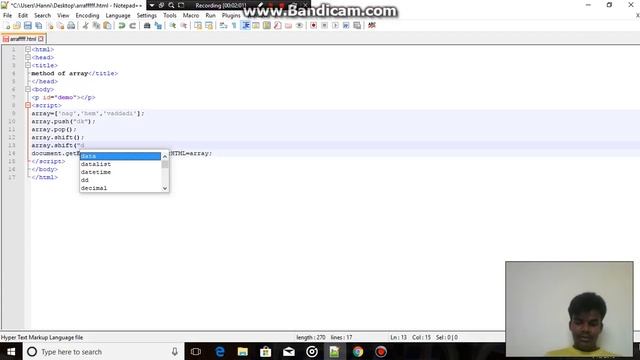 array methods in javascript