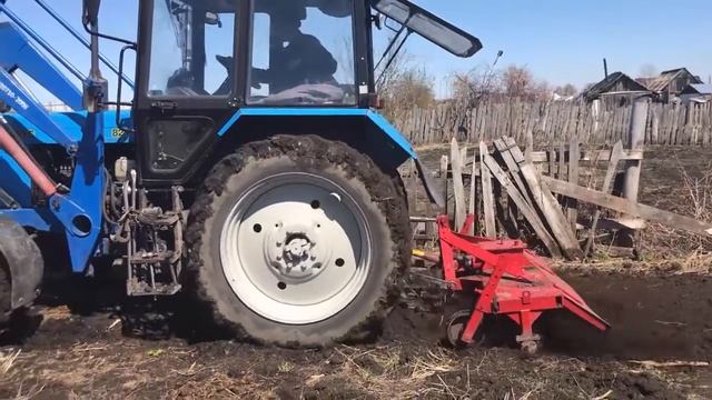 Фреза (почвофреза )почвообрабатывающая ФПУ-2.0 на МТЗ